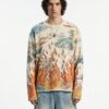 Blazing Horizon Waffle T-Shirt