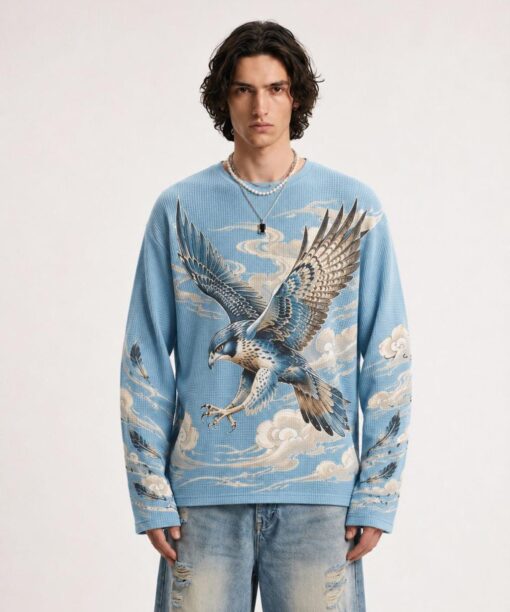Sky Hunter Waffle T-Shirt