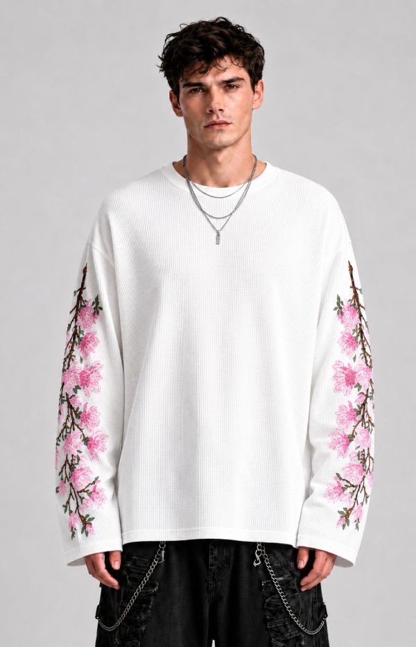 Sakura Mist Waffle T-Shirt
