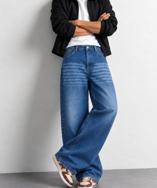 Daybreak Blue Baggy Fit Jean - Image 2