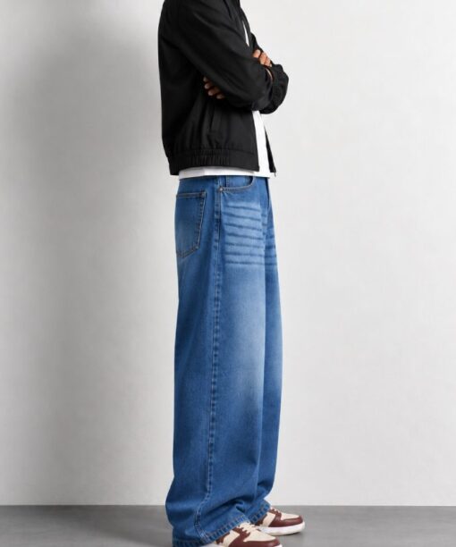 Daybreak Blue Baggy Fit Jean - Image 3