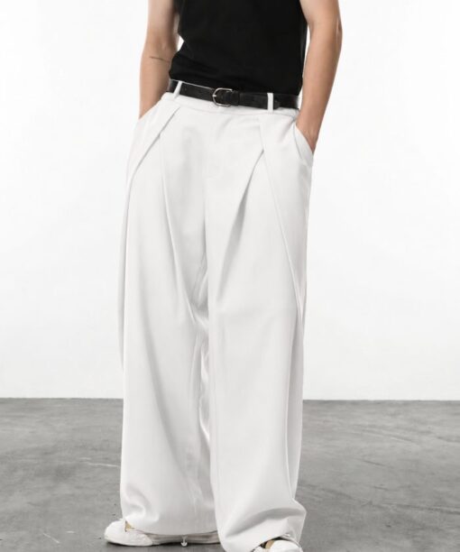 White Absolute Wide Leg Pants